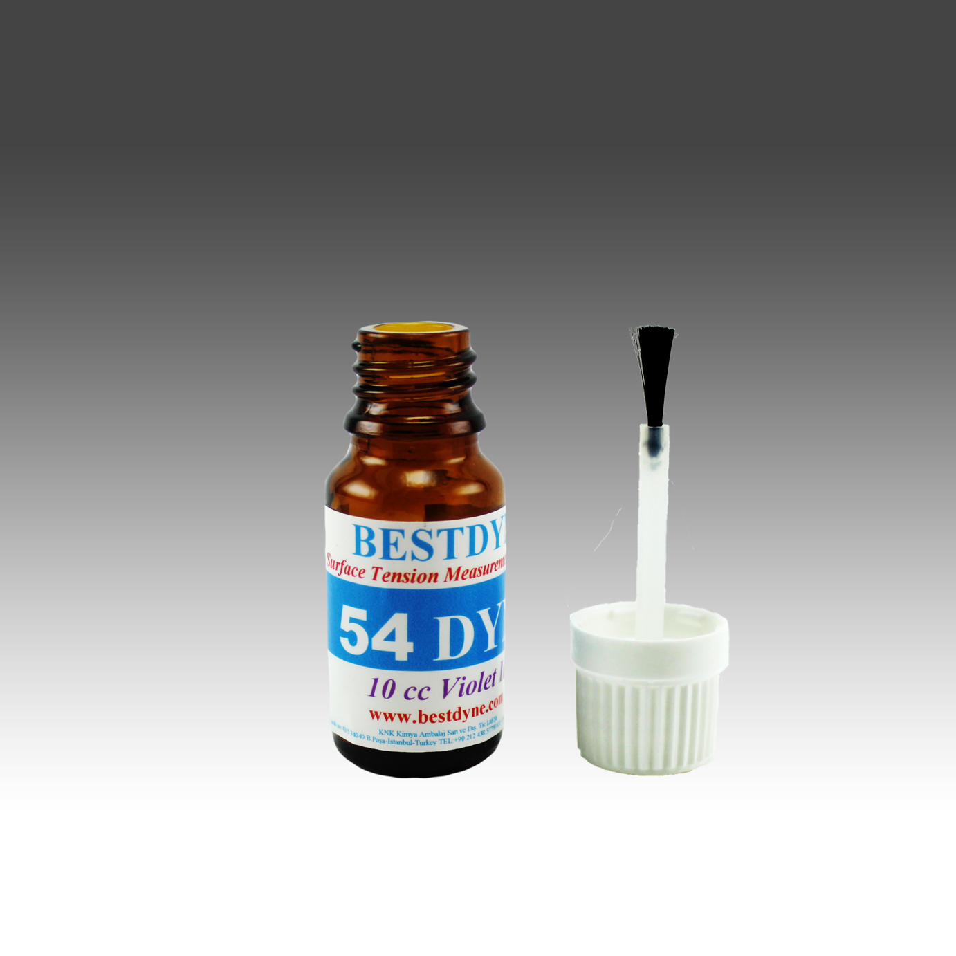 54 dyne’lik bir malzemenin yüzey gerilimi artırma işlemlerini ölçebilen korona test solüsyonudur. Birçok malzemenin yüzey gerilimi ölçebilir.